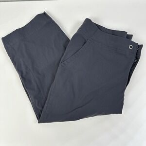 Columbia Women's Capris Size 10 Dark BLUE  Shorts Bermuda Hiking Outdoor Pants
